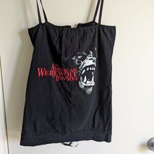 American Werewolf in London horror movie sexy lace up corset top